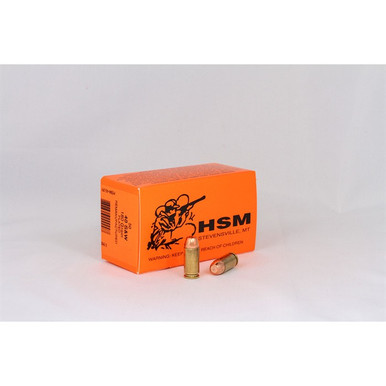 HSM 402R Training  *Remanufactured 40 S&W 180 gr Round Nose Flat Point 50 Rounds