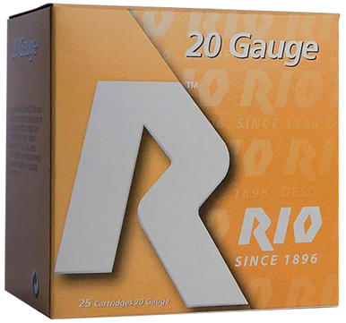 Rio Ammunition RC20MGN5 Game Load  20Gauge 3" 1 1/4oz 5Shot 25 Rounds