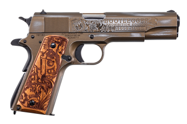 Auto-Ordnance 1911 Bootlegger, 45ACP, 5in. Barrel, 7rd - Bronze (1911BKOC9)