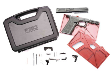 Polymer 80 PF940 Complete 80% Frame Kit V2 With Assembled Slide & Case - OD Green | 10rd