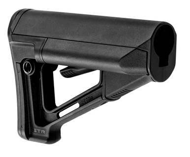 Magpul MAG470-BLK STR Carbine Stock Black Synthetic for AR-15, M16, M4 with Mil-Spec Tube (Tube Not Included)