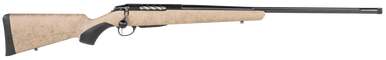 Tikka JRTXRT370 T3x Lite 7mm Rem Mag 3+1 24.30" Fluted/Threaded, Black Barrel/Rec, Black Webbed Tan Roughtech Synthetic Stock, Interchangeable Grip, Muzzle Brake