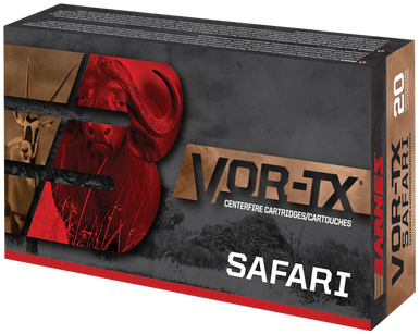 Barnes Bullets VOR-TX Safari 375 H&H Magnum TSX Flat Base 300 Grain 20 Rounds
