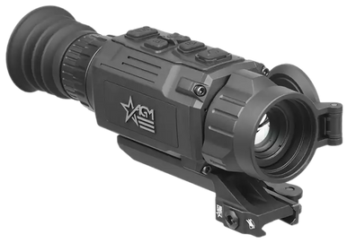 AGM Global Vision 314218550204R221 Rattler V2 25-256 Thermal Black 3.5-28x 25mm Multi Reticle, Digital 1x/2x/4x/8x Zoom 256x192, 50 Hz Resolution