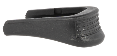 Pearce Grip PG48 Grip Extension  made of Polymer with Texture Black Finish & 5/8" Gripping Surface for 9mm Luger Glock 43X, 48