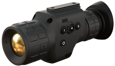ATN TIMNODN319X ODIN LT 320 Thermal Hand Held/Mountable Scope Black 1x 2-4x 19mm 320x240, 60 fps Resolution Zoom Yes
