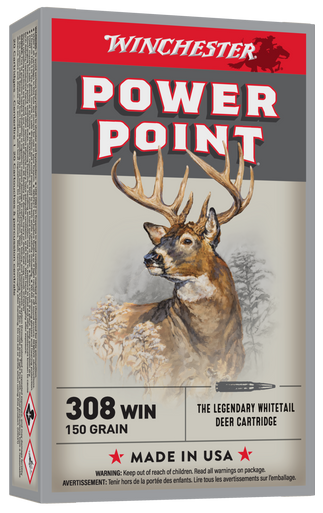 Winchester Super-X 308 Win Power-Point 150 Grain 20 Rounds