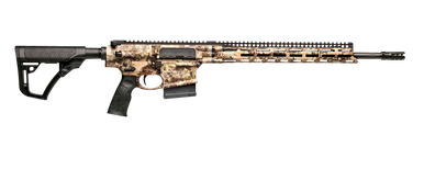 Daniel Defense 0215809282047 DD5 V4 Hunter 6.5 Creedmoor 18" 5+1 Kryptek Highlander Black 6 Position w/SoftTouch Overmolding Stock Black Polymer Grip Right Hand