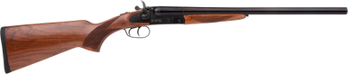Rock Island Armory SxS 12GA, 24in. Barrel, 2rd, Wood Stock & Forend - Black (12RSS24)