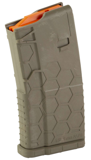 Hexmag HX1020AR15FDE Shorty  Flat Dark Earth Polymer 10rd 5.56x45mm NATO for AR-15