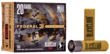 Federal PWBTSSX20939 Black Cloud TSS 20Gauge 3" 1oz Steel Tungsten 3/9Shot 10 Rounds
