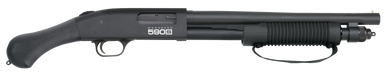 Mossberg 590S Shockwave 12GA 14375in Barrel 8rd Birds Head Grip  Black 51601