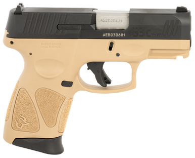 Taurus G3C 9mm Luger 32 12 Rounds Tan Polymer Frame Matte Stainless Steel