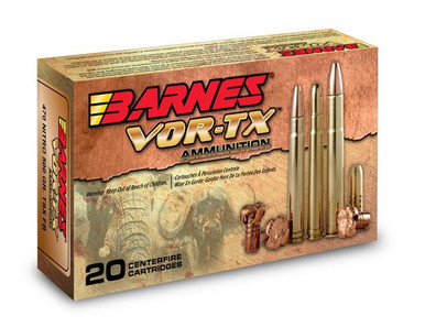 Barnes VOR-TX Safari .500 Nitro Express TSX Flat Base 570 Grain 20 Rounds