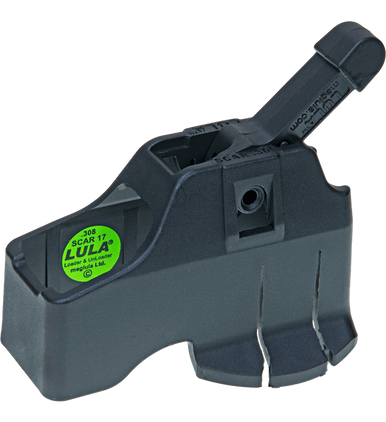 Maglula LU24B LULA Loader & Unloader Made of Polymer with Black Finish for 308 Win, 7.62x51mm NATO FN SCAR17, SCAR H