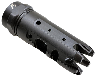 Strike Industries KINGCOMP22 King Comp  Black Steel with 1/2"-28 tpi Threads, 2.62" OAL & 0.87" Diameter for 223 Rem, 5.56x45mm NATO AR-Platform