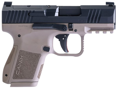Canik METE MC9 9mm Luger, 3.18in. Barrel, 15rd, Optic Ready - FDE (HG7620BDN)