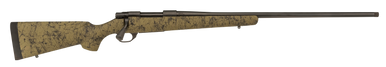 Howa HHS45533 M1500 HS Precision 6.5 PRC 3+1 24" Threaded Barrel, Black Steel Receiver, Green w/Black Webbing HS Precision Synthetic Stock
