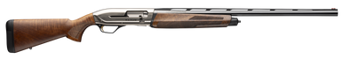 Browning Maxus II Upland 12 Gauge 26 Inch 4 Rounds Satin Nickel Walnut