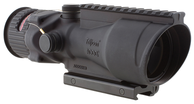 Trijicon 100002 ACOG  Black Hardcoat Anodized 6x 48mm Illuminated Red Chevron .308/7.62 Reticle