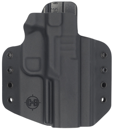 C&G Holsters 1696100 Covert  OWB Black Kydex Belt Loop Fits FN 509/T Right Hand