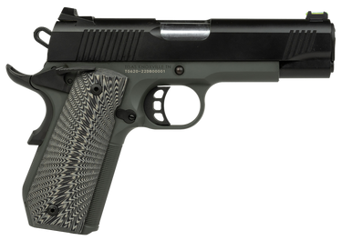 SDS Imports 1911 C10 Yukon Pistol 10 mm 4.25 in. Grey Cerakote Frame Blk Slide