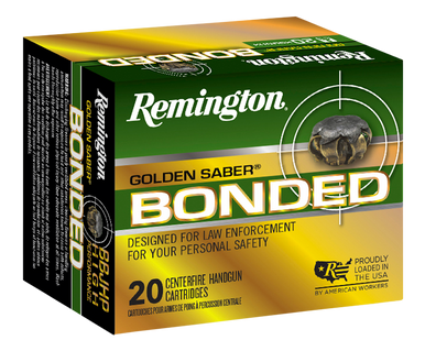 Remington Golden Saber Bonded Handgun Ammo 40 S&W 180 gr. BJHP Bonded 20 rd.