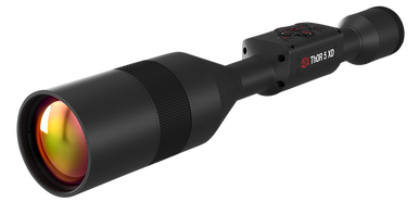 ATN TIWST51210A Thor 5 XD  Thermal Rifle Scope, Black Anodized 4-40x Smart Mil Dot Reticle w/Zoom, 1280x1024 60 fps Resolution