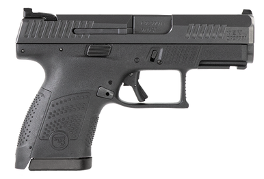 CZ P-10 S Pistol - Black | 9mm | 3.5" Barrel | 12rd | Front Tritium Night Sight | Czech-made