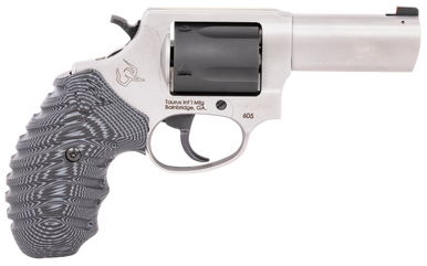 Taurus Defender 605 Revolver 357 Magnum 3 Inch 5 Rounds Stainless Steel VZ Grips