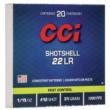 CCI Rimfire Shotshell Ammunition 22 Long Rifle Shotshell 31 Grain 2000 Rounds