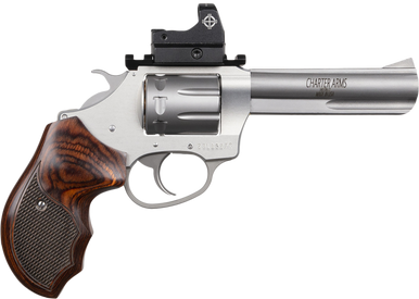 Charter Arms Target Pathfinder 22 LR 4.20 Inch 8 Shot Stainless Aluminum Rosewood Grip