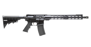 Anderson Manufacturing AM-15 Utility 5.56x45 NATO, 16in. Barrel, 30rd, Forged Receivers, 15" MLOK Handguard, A2 Grip & M4 Stock - Black (NPN: B2-K869-A027)