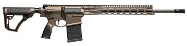 Daniel Defense 0216581690047 DD5 V5 Gen II 6.5 Creedmoor 20" 20+1 Mil-Spec Brown Cerakote 6 Position w/SoftTouch Overmolding Stock MLOK