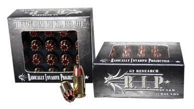 G2 Research G00003 R.I.P  40S&W 115gr Fracturing Hollow Point 20 Rounds