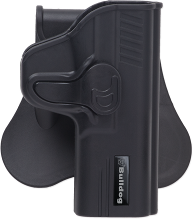 Bulldog RRHP Rapid Release  OWB Black Polymer Paddle Fits Hi-Point 45/40 Right Hand