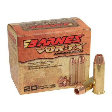Barnes VOR-TX 44 Remington Magnum XPB 225 Grain 20 Rounds
