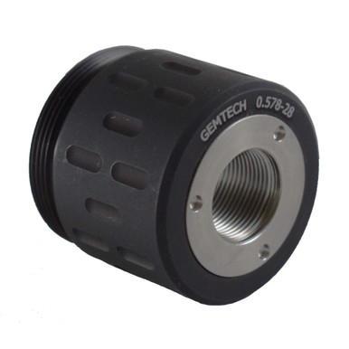 Gemtech Threaded Rear Mount Adaptor for GM-45/LUNAR-45 1/2-28 Thread