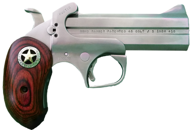 Bond Arms Rustic Ranger 45 Colt (Long Colt), 4.25in. Barrel, 2rd - Stainless (BARR)