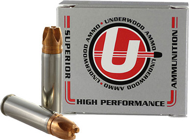 Underwood Ammo Xtreme Penetrator Handgun Ammunition .500 S&W Magnum 420gr Solid Monolithic 1650 fps 20/ct