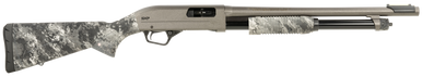 Winchester SXP Hybrid Defender 20GA 18in Barrel 5rd TrueTimber Midnight Camo Stock  Forend  Gray 48702025648