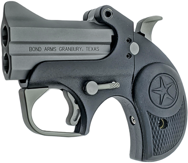 Bond Arms BABU Backup Original 9mm Luger 2rd Shot 2.50" Bead Blasted/Anti-Glare Textured Black Rubber Grips
