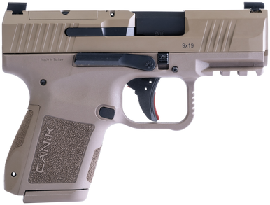 Canik METE MC9 9mm Luger, 3.18in. Barrel, 15rd, Optic Ready - FDE (HG7620DN)