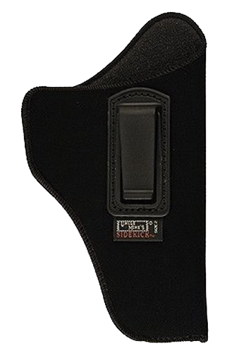 Uncle Mike's 76152 Inside The Pants Holster IWB Size 15 Black Suede Like Belt Clip Fits Large Semi-Auto Fits 3.75-4.50" Barrel Left Hand
