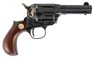 Cimarron Lightning Revolver 38 Spl. 3.5 in. Case Hardened Walnut Grip 6 Shot
