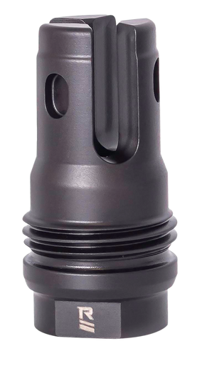 Rugged Suppressor FH007 R3 Flash Mitigation System Black with 9/16"-24 tpi Threads & 2.13" OAL for 7.62mm Radiant762, Surge762, Razor762 & Micro30 Suppressors