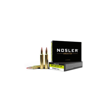 Nosler Ballistic Tip Rifle Ammunition 28 Nosler 160 gr. BT SP 20 rd.