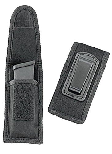 Uncle Mike's 88241 Under Cover Single Mag Case Single Black Kodra Nylon Belt Clip