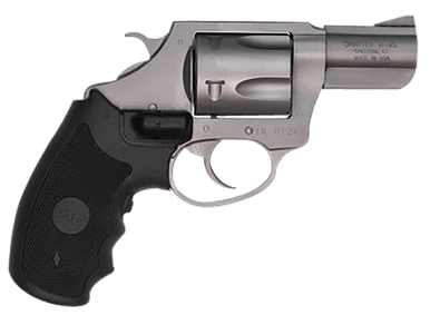 Charter Arms Mag Pug 357 Magnum 2.20 Inch 5 Shot Matte Stainless Steel Laser Grip