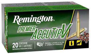 Remington Premier AccuTip Centerfire Rifle Ammo 223. Rem. 55 gr. AccuTip-V 20 rd.